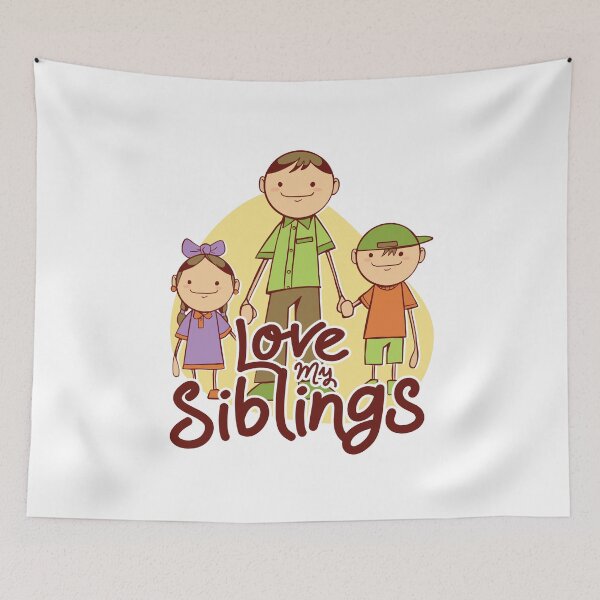 Item preview, Siblings, friendship, love designed and sold by DerSenat.