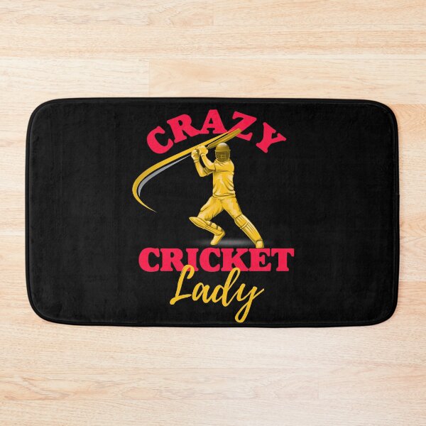 Item preview, Crazy Cricket Lady - England Cricket - Australia Cricket designed and sold by isstgeschichte.