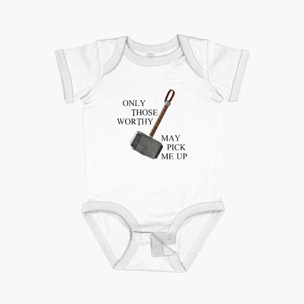 Item preview, Thor Worthy Baby clothing - Only those worthy baby clothing designed and sold by TekknoOutfits.