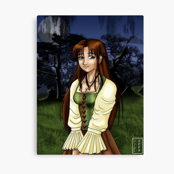 The Woodworker's Daughter Canvas Print