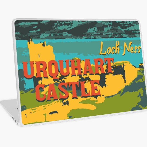 Urquhart Castle Loch Ness Laptop Skin