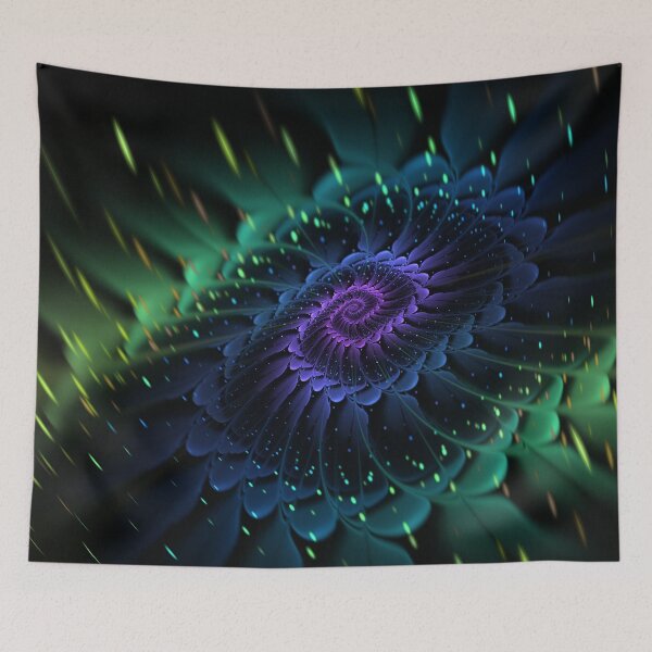 Item preview, Floración fractal cruda - Espiral floral - Manafold Art designed and sold by Manafold.