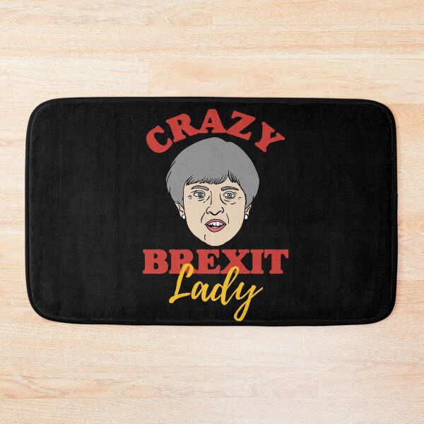 Item preview, Crazy Brexit Lady designed and sold by isstgeschichte.
