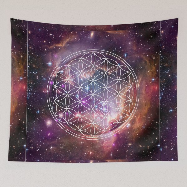 Item preview, Flower of Life Sacred Geometry designed and sold by Bluepress.