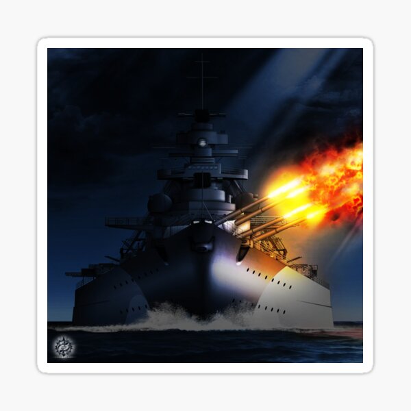 SCHLACHT BISMARCK Sticker