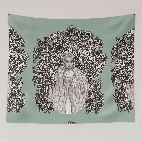 Item preview, Swan dragon-fae designed and sold by tuile.
