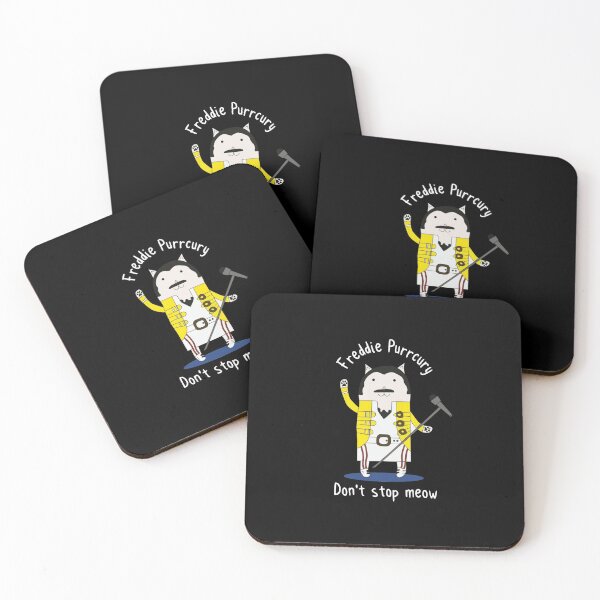 Artikelvorschau, Freddie Purrcury MEOW Kitty Katze Freddie Mercury entworfen und verkauft von WheezePlume.
