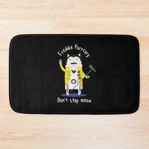 Item preview, Freddie Purrcury MEOW Kitty Cat Freddie Mercury designed and sold by WheezePlume.
