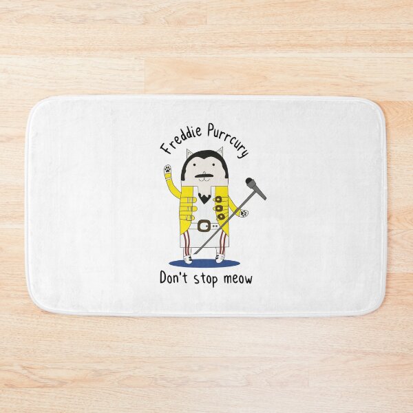 Item preview, Freddie Purrcury MEOW Kitty Cat Freddie Mercury designed and sold by WheezePlume.