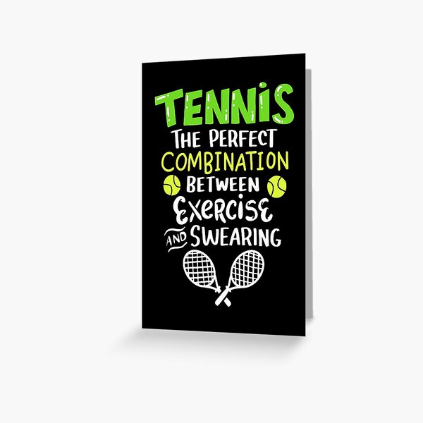 Tennis Coach Greeting Cards for Sale | Redbubble