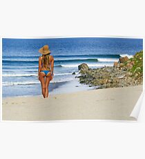 Beauty and the Beach Poster