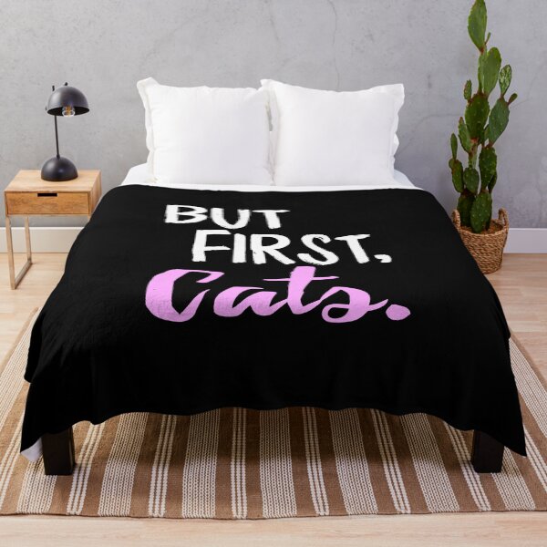 Item preview, But First Cats designed and sold by Superhero Gear.