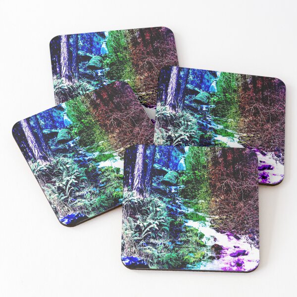 Item preview, Bright Rainbow Wahkeena Falls designed and sold by KatTalbolt.
