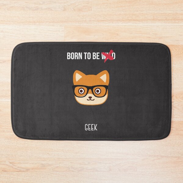 Item preview, Born to be geek designed and sold by dejameprobar.