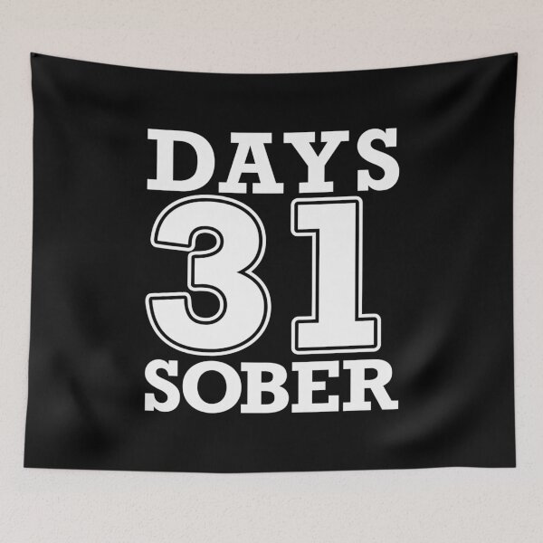Item preview, 31 Days Sober  designed and sold by PoshJocks.