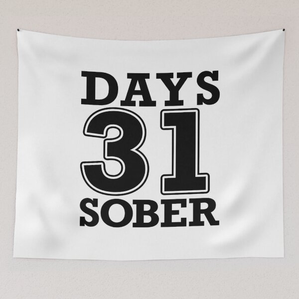 Item preview, 31 Days Sober  designed and sold by PoshJocks.