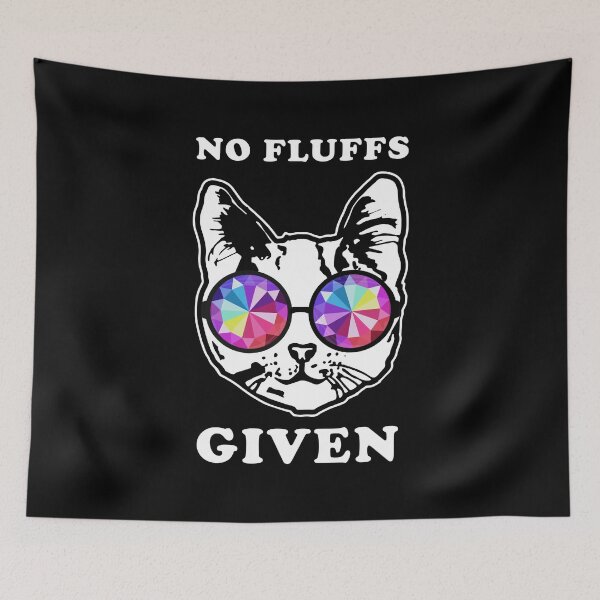 Item preview, No Fluffs Given Cat Kitty designed and sold by ShutBite.