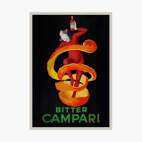 Vintage Cappiello Alcohol Advertising 1921 Photographic Print