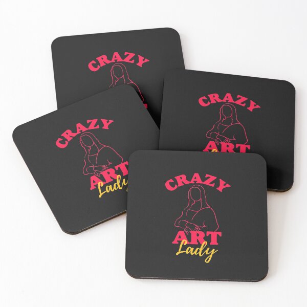 Item preview, Crazy Art Lady - Funny Mona Lisa Art History Major or Liberal Arts Major designed and sold by isstgeschichte.