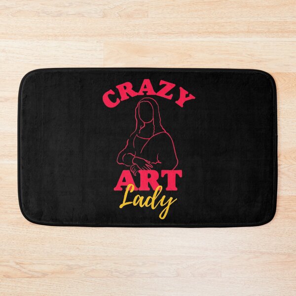 Item preview, Crazy Art Lady - Funny Mona Lisa Art History Major or Liberal Arts Major designed and sold by isstgeschichte.