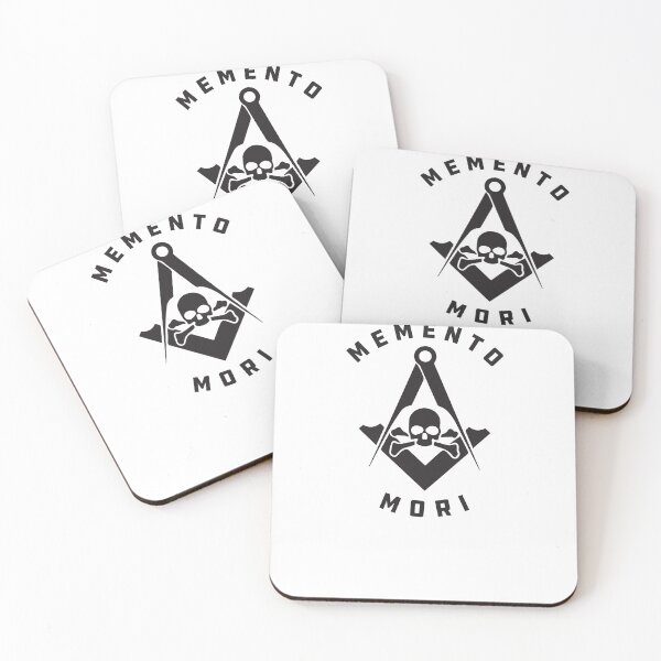 Item preview, Masonic Memento Mori Skull designed and sold by leftty.