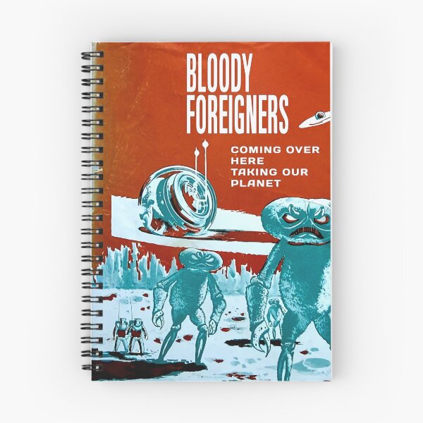 Item preview, Bloody Foreigners designed and sold by vintage-covers.