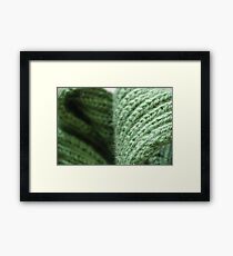 Knit Framed Print