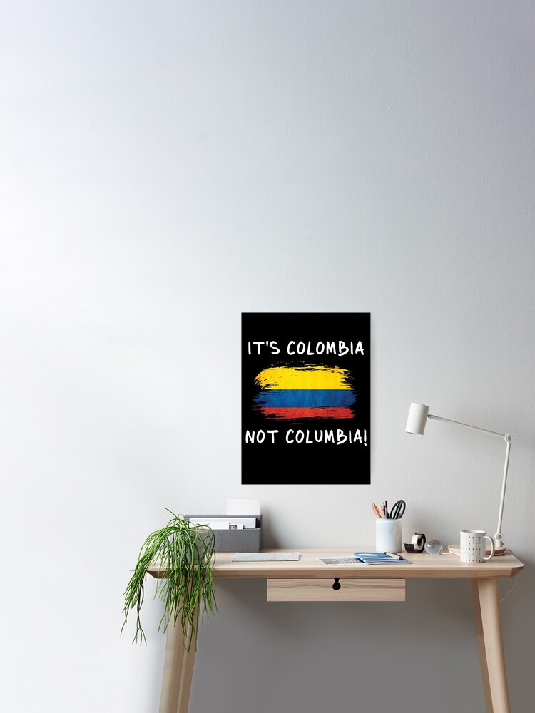  Columbia Camisa – It 's. No Columbia. – Funny camisa