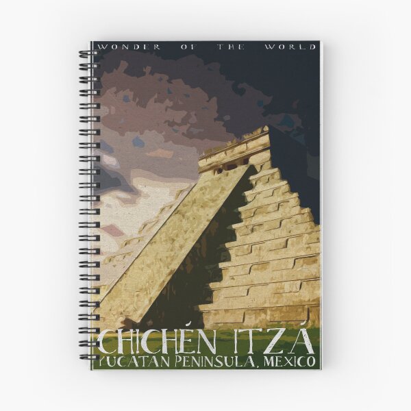Artikelvorschau, 7 Weltwunder: Chichen Itza entworfen und verkauft von ECLECTICimprint.