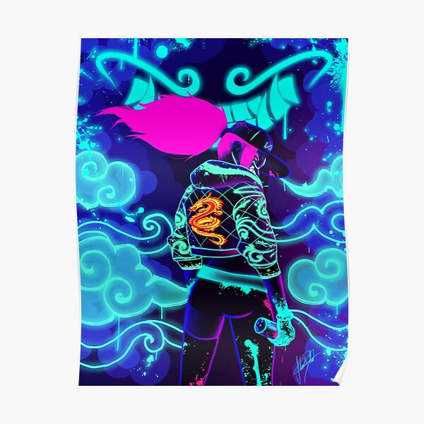 K/DA Akali Poster