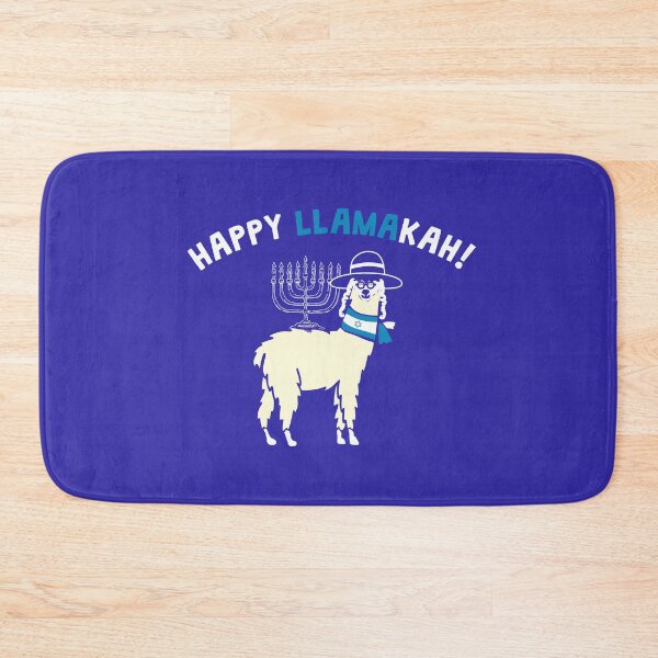 Item preview, Happy Hanukkah funny Llamakah Jewish llama  designed and sold by alenaz.