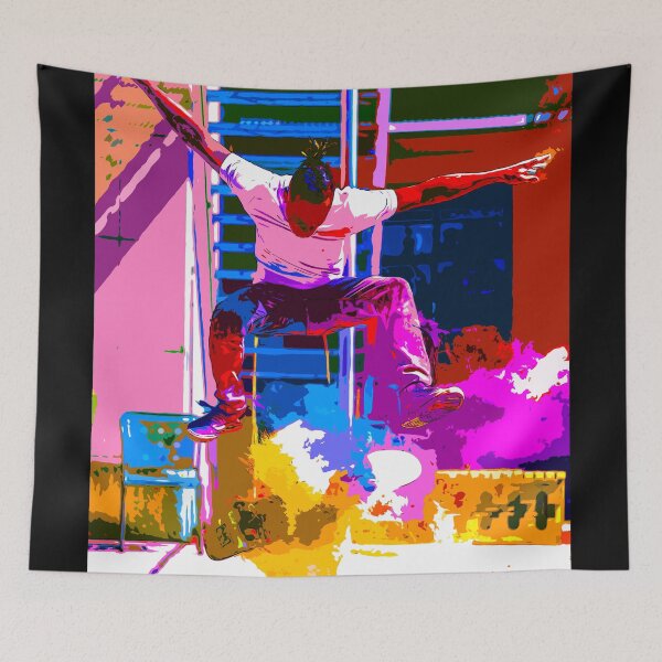 Item preview, Bright Color Kickflip  designed and sold by PODLizardWizard.