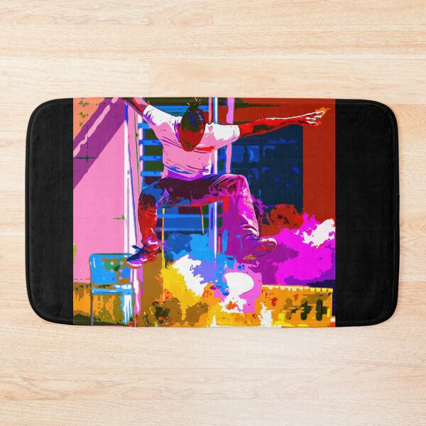Item preview, Bright Color Kickflip  designed and sold by PODLizardWizard.