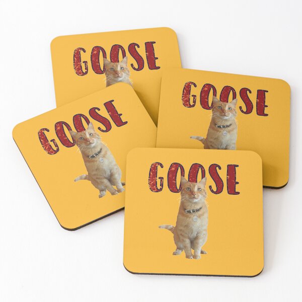 Item preview, Goose the Cat designed and sold by FizzypopDesigns.