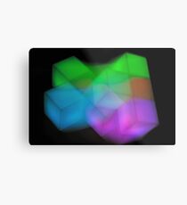 Tetris II Metal Print