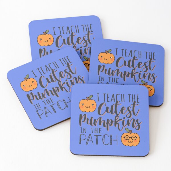 Item preview, I teach the cutest pumpkins in the patch funny Halloween teacher costume with cute pumpkin  designed and sold by alenaz.