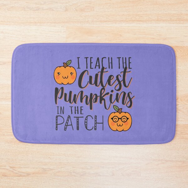 Item preview, I teach the cutest pumpkins in the patch funny Halloween teacher costume with cute pumpkin  designed and sold by alenaz.