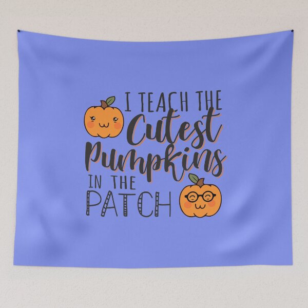 Item preview, I teach the cutest pumpkins in the patch funny Halloween teacher costume with cute pumpkin  designed and sold by alenaz.