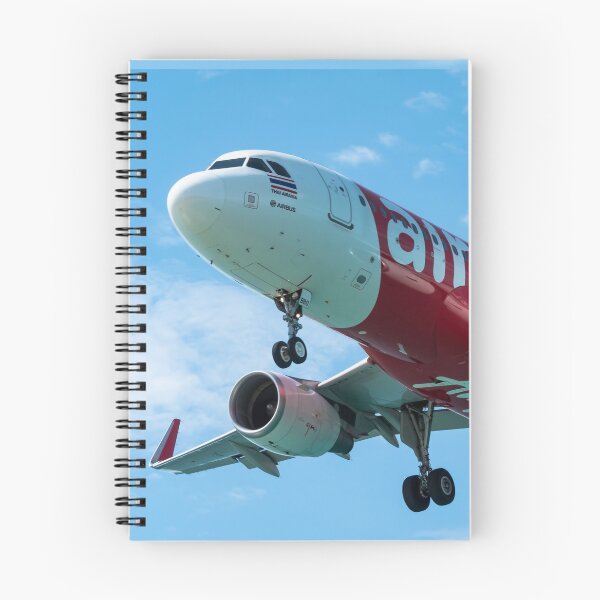 Item preview, Thai Airasia Airbus landing out of blue designed and sold by yurix.