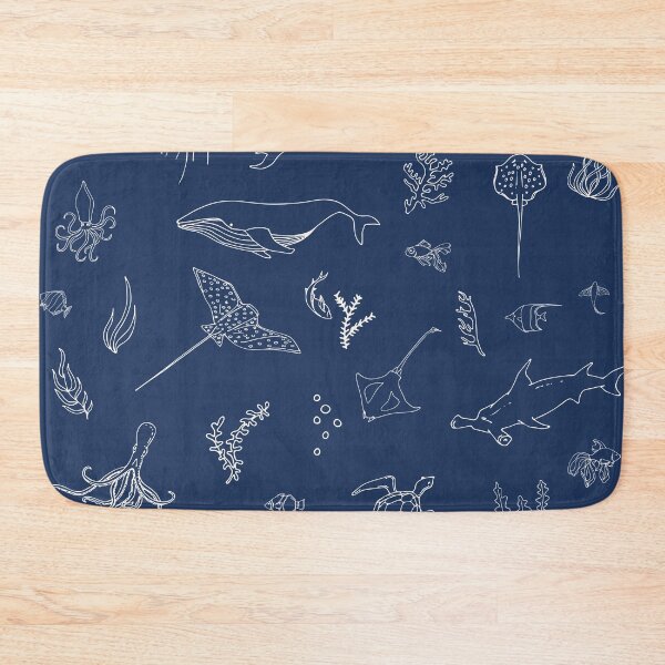 Item preview, Under The Sea Navy designed and sold by GlowinUp Shop.