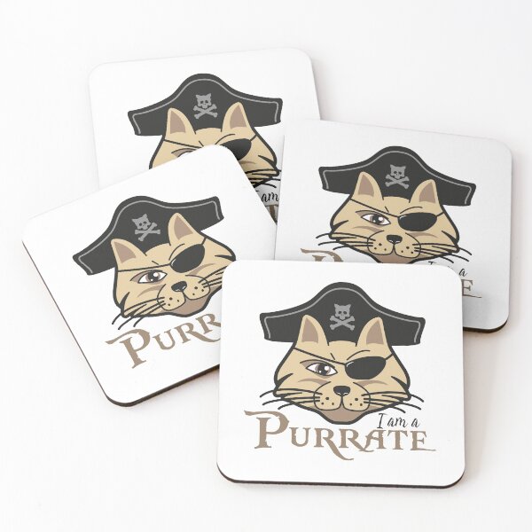 Artikelvorschau, Ich bin ein Schnurrer! Piratenkatze entworfen und verkauft von tamparoo.