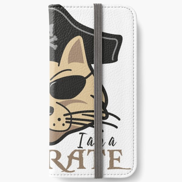I am a Purrate! Pirate Cat iPhone Wallet
