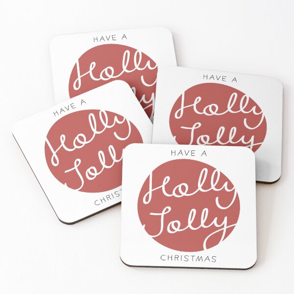 Item preview, Have a holly jolly Christmas designed and sold by ECLECTICimprint.