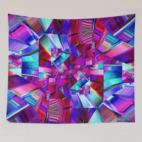 Artikelvorschau, Cubed Prism Rainbow Design entworfen und verkauft von MidnightRain.