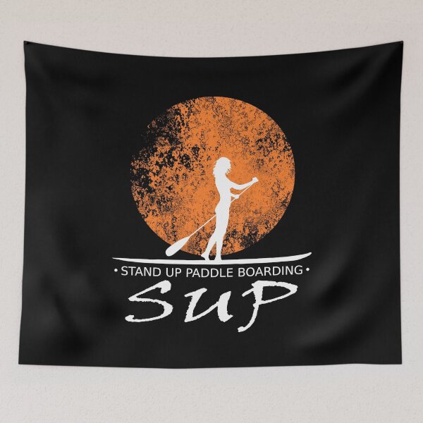 Item preview, Stand up paddle board design for t shirt to express your leisure and holiday activity designed and sold by wollop-tee.