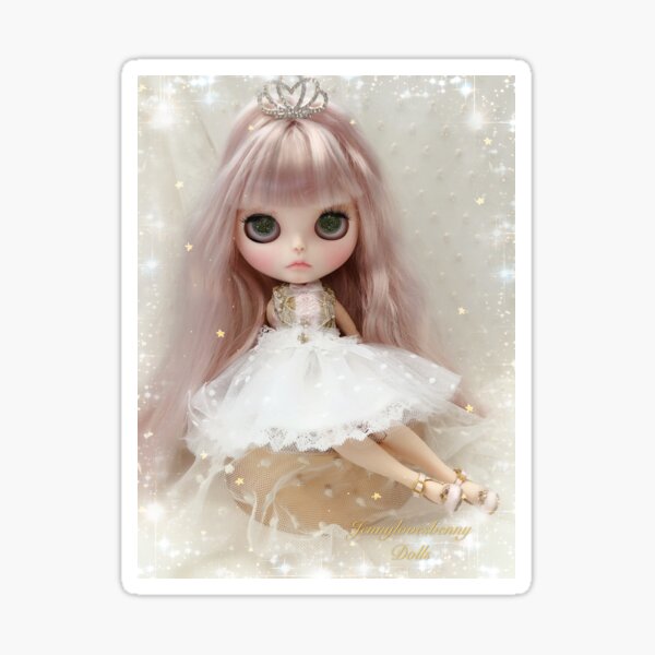 Custom Blythe Doll - Katarina by Jenny Lee of Jennylovesbenny Sticker