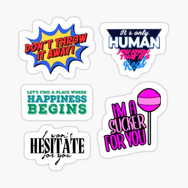 JoBros, Stickers Set 2 Sticker