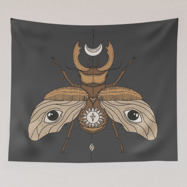 Item preview, Colorfull  Beetle Illustration designed and sold by Tamara Milakovic.