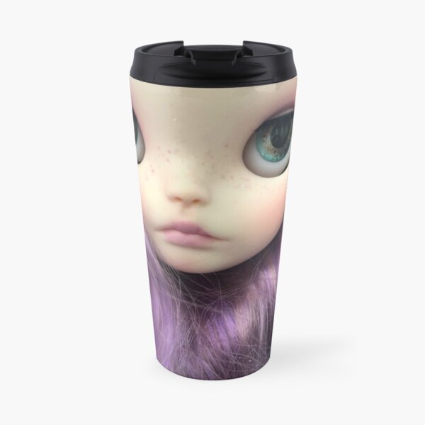 Custom Blythe Doll - Viola by Jenny Lee of Jennylovesbenny Travel Mug