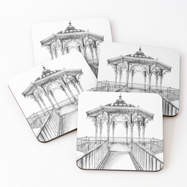 Item preview, Brighton Bandstand illustration - Brighton beach designed and sold by amyverse.